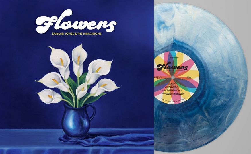 Durand Jones &amp; The Indications - Flowers [LP] limited blue iceberg splash colored vinyl *PRE-ORDER