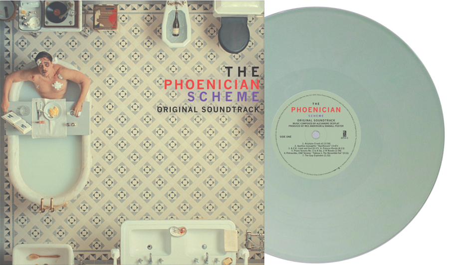 Various Artists - Wes Anderson&#39;s The Phoenician Scheme OST [LP] sea foam colored vinyl *PRE-ORDER