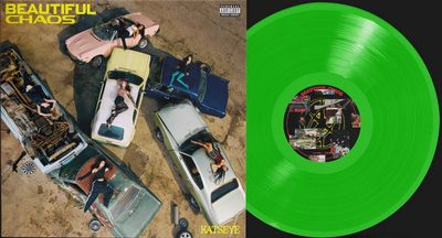 Katseye - Beautiful Chaos [EP] neon lime colored vinyl, etched B-side