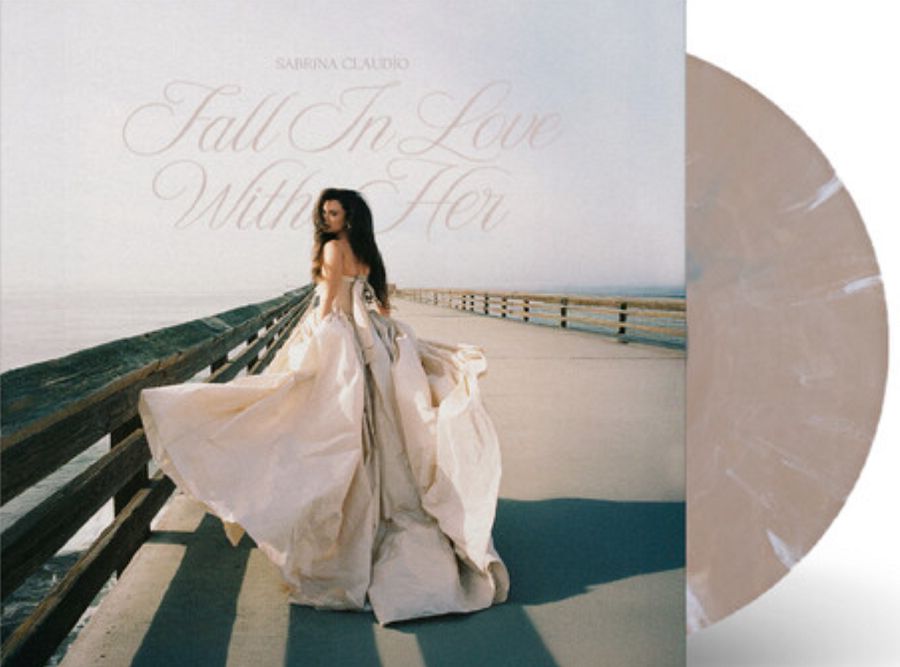 Sabrina Claudio - Fall In Love With Her [LP] tan and white colored vinyl, indie-retail exclusive *PRE-ORDER