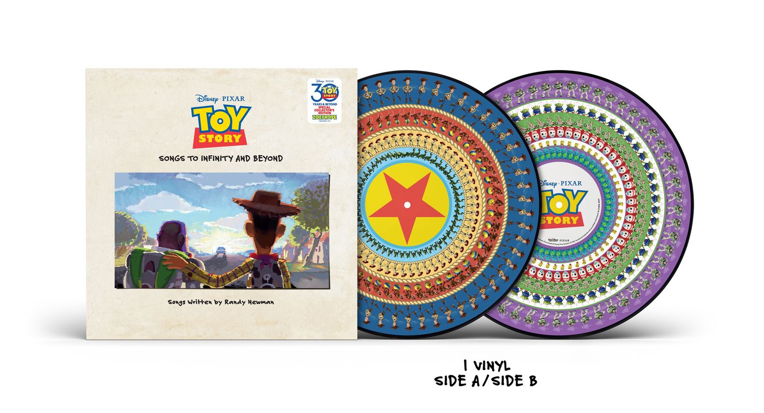 Various Artists - Toy Story: To Infinity &amp; Beyond [2LP] zoetrope vinyl, anniversary edition *PRE-ORDER