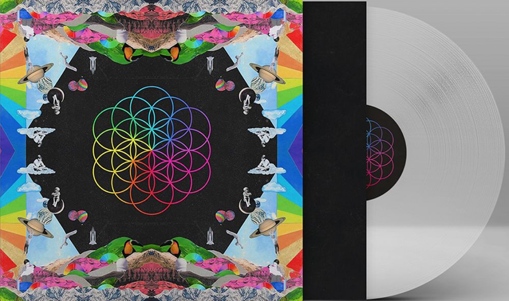 Coldplay - A Head Full of Dreams [LP] clear eco vinyl, indie-retail exclusive *PRE-ORDER