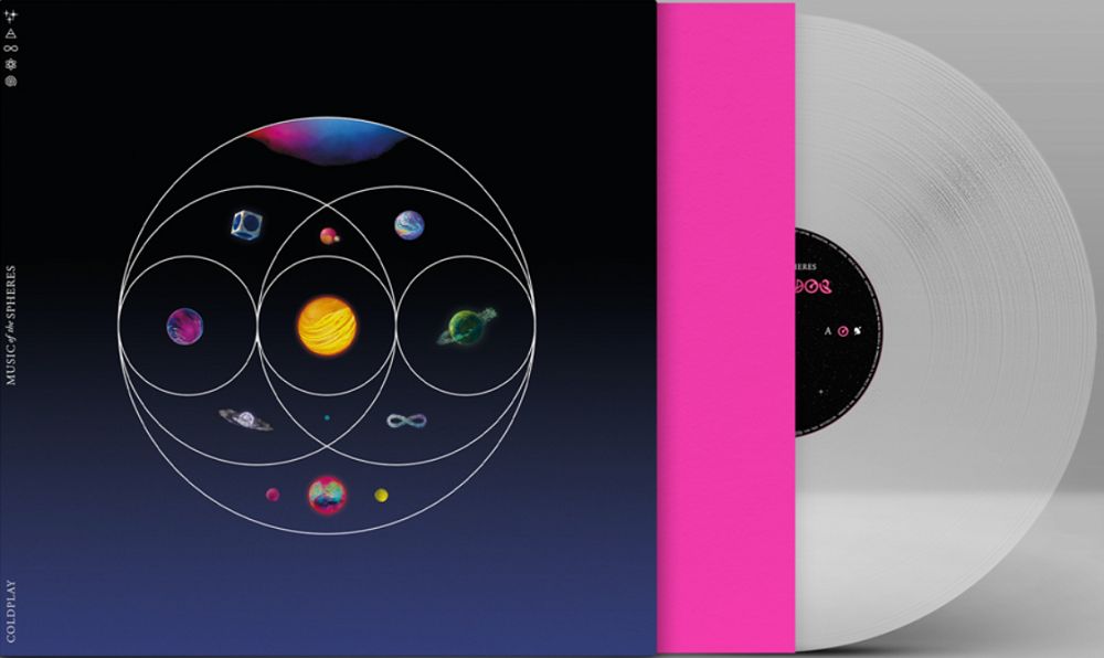 Coldplay - Music of the Spheres [LP] clear eco vinyl, indie-retail exclusive *PRE-ORDER