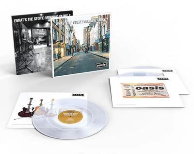 Oasis - (What&#39;s The Story) Morning Glory? [3LP] deluxe anniversary edition clear vinyl, indie-retail exclusive *PRE-ORDER