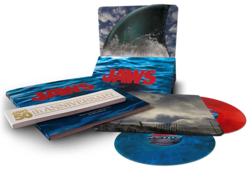 John Williams - Jaws OST [2LP] exclusive blood &amp; water colored vinyl
