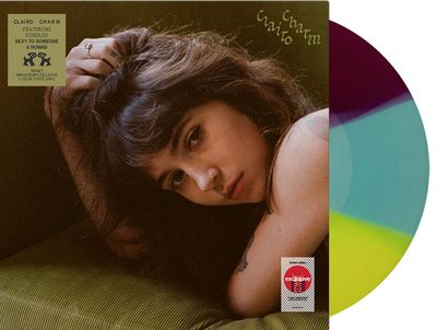 Clairo - Charm [LP] exclusive tricolor stripe vinyl, anniversary edition