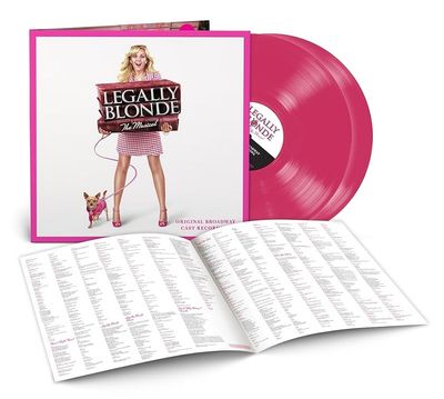 Nell Benjamin &amp; Laurence O Kee - Legally Blonde The Musical (Original Broadway Cast Recording) [LP] pink colored vinyl