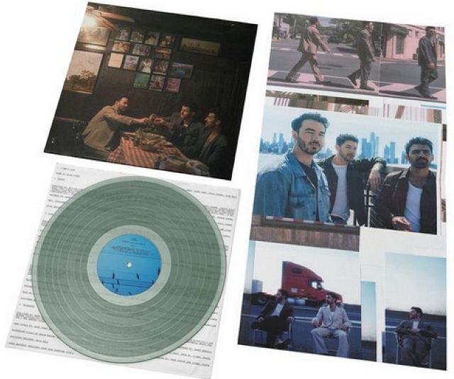Jonas Brothers - Greetings From Your Hometown [LP] transparent green colored vinyl, signed
