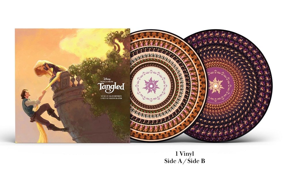Various Artists - Songs From Tangled [LP] zoetrope vinyl, anniversary edition *PRE-ORDER
