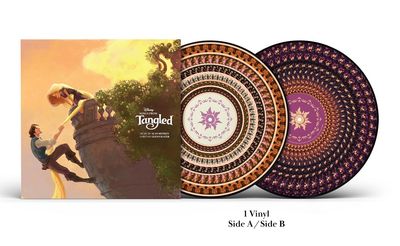Various Artists - Songs From Tangled [LP] zoetrope vinyl, anniversary edition *PRE-ORDER