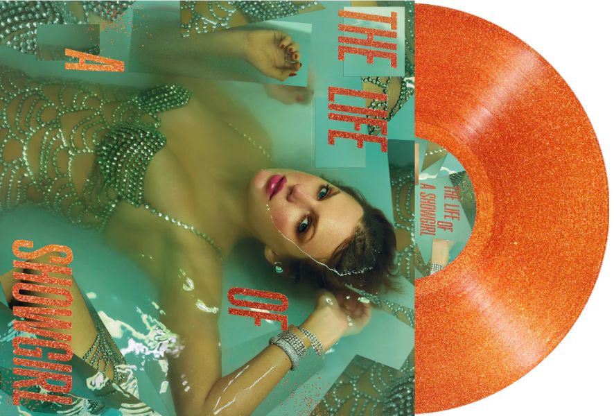 Taylor Swift - The Life of a Showgirl [LP] Sweat and Vanilla Perfume Portofino Orange Glitter colored vinyl
