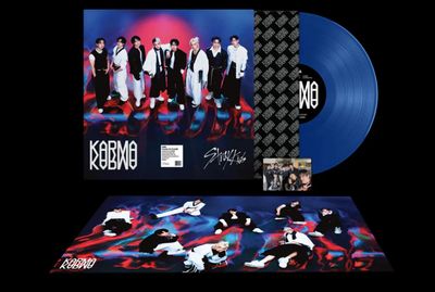 Stray Kids - Karma [LP] clear sapphire colored vinyl