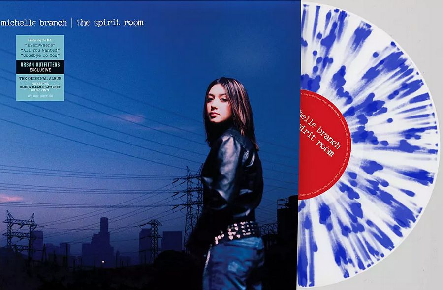 MIchelle Branch - The Spirit Room [LP] exclusive blue and clear splatter colored vinyl *PRE-ORDER