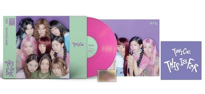 TWICE - This Is For [LP] dragonfruit glitter colored vinyl