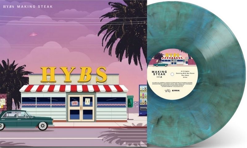 HYBS - Making Steak [LP] marble colored vinyl *PRE-ORDER