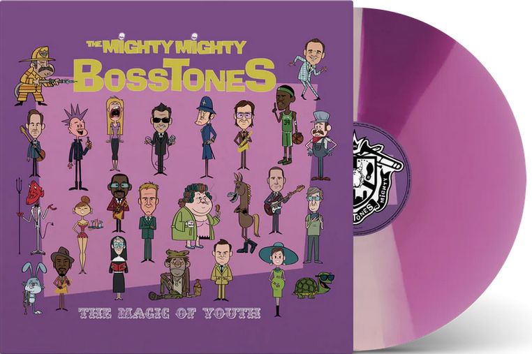 The Mighty Mighty Bosstones - The Magic of Youth [LP] violet, pink, and purple twister colored vinyl