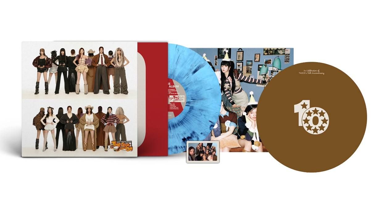 TWICE - TEN: The Story Goes On [LP] exclusive magical sky colored vinyl