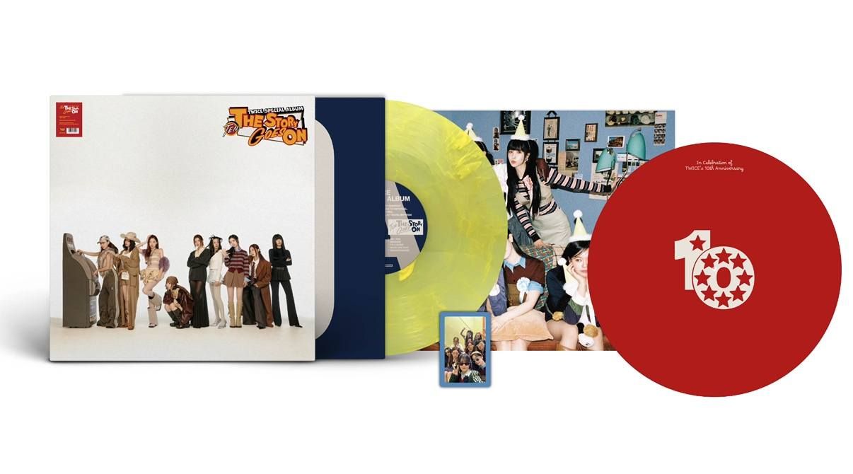 TWICE - TEN: The Story Goes On [LP] lemon spark colored vinyl *PRE-ORDER