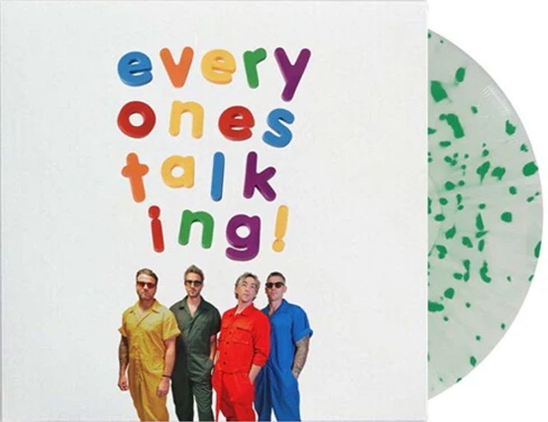 All Time Low - Everyone&#39;s Talking [LP] white/green colored vinyl, indie-retail exclusive *PRE-ORDER