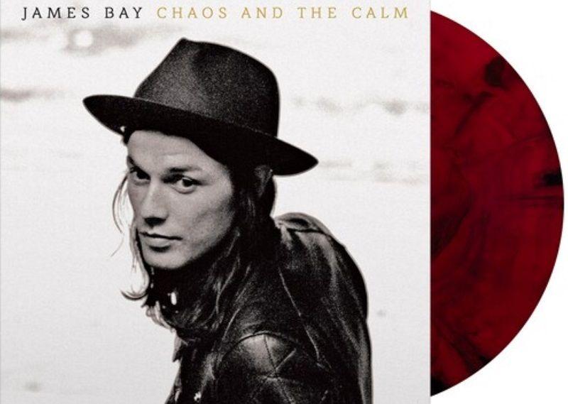 James Bay - Chaos &amp; The Calm [LP] RSD exclusive ruby and black marble colored vinyl, alternate artwork