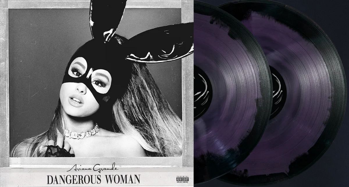 Ariana Grande - Dangerous Woman [2LP] exclusive purple and black swirl colored vinyl