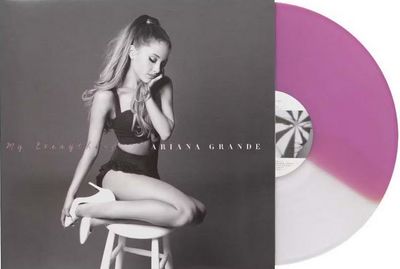 Ariana Grande - My Everything [LP] exclusive clear and purple split colored vinyl
