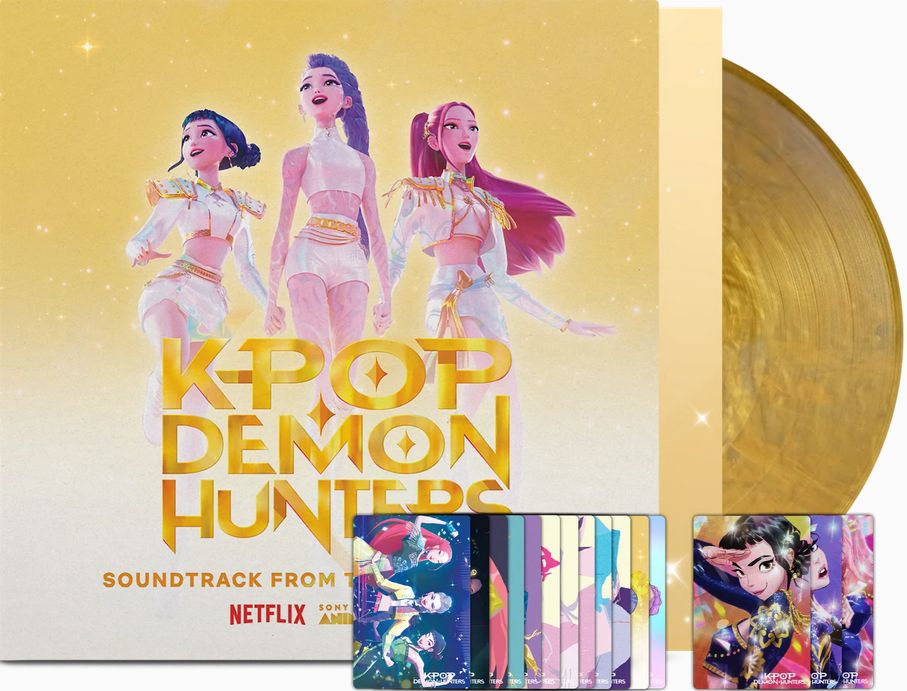 Various Artists - KPop Demon Hunters OST [LP] "Golden" edition, exclusive shimmering metallic gold colored vinyl *PRE-ORDER