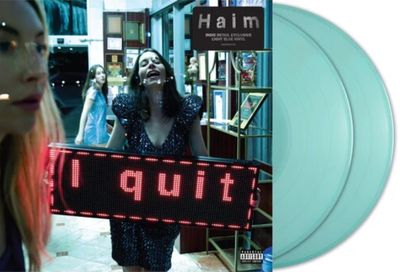 HAIM - I Quit [2LP] translucent light blue colored vinyl, indie-retail exclusive