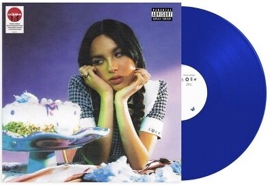 Olivia Rodrigo - Sour [LP] limited transparent blue colored vinyl, alternate artwork