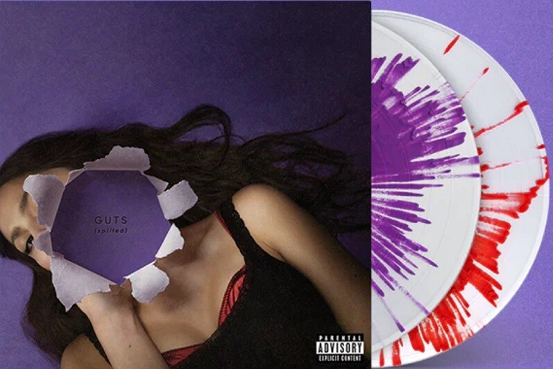 Olivia Rodrigo - GUTS (spilled) [2LP] deluxe splatter colored vinyl