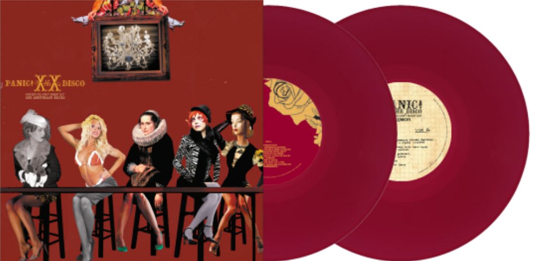 Panic! At The Disco - A Fever You Can't Sweat Out [2LP] deluxe apple red colored vinyl, anniversary edition *PRE-ORDER