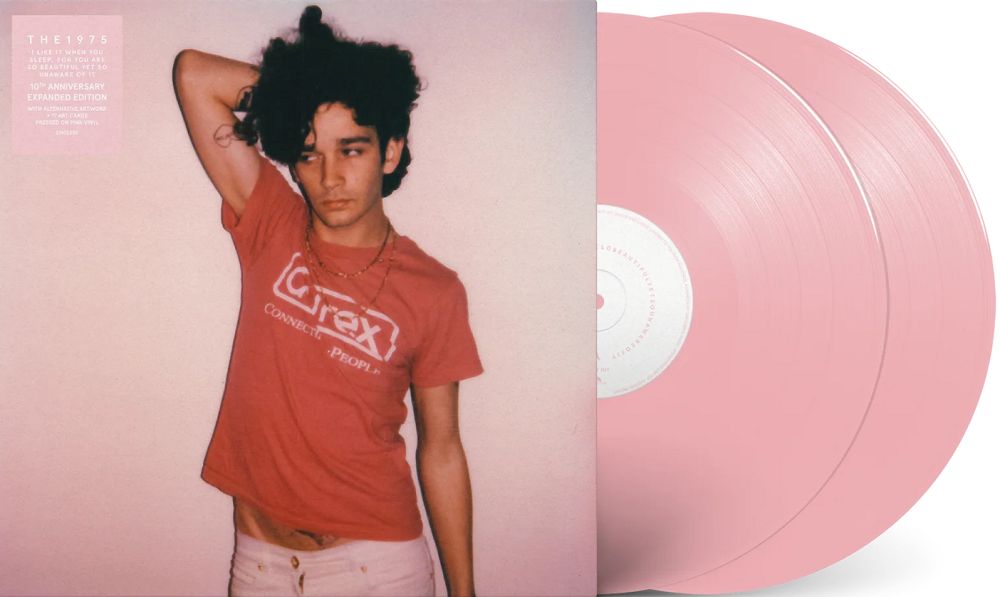 1975, The - I Like It When You Sleep, For You Are So Beautiful Yet So Unaware of It [2LP] pink colored vinyl + 17 art cards, anniversary edition
