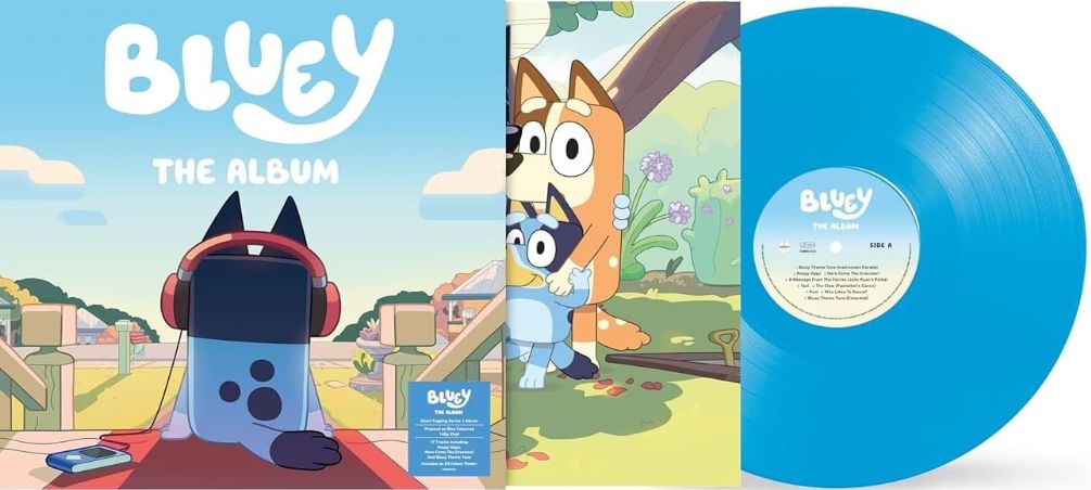Bluey - Bluey: The Album [LP] blue colored vinyl