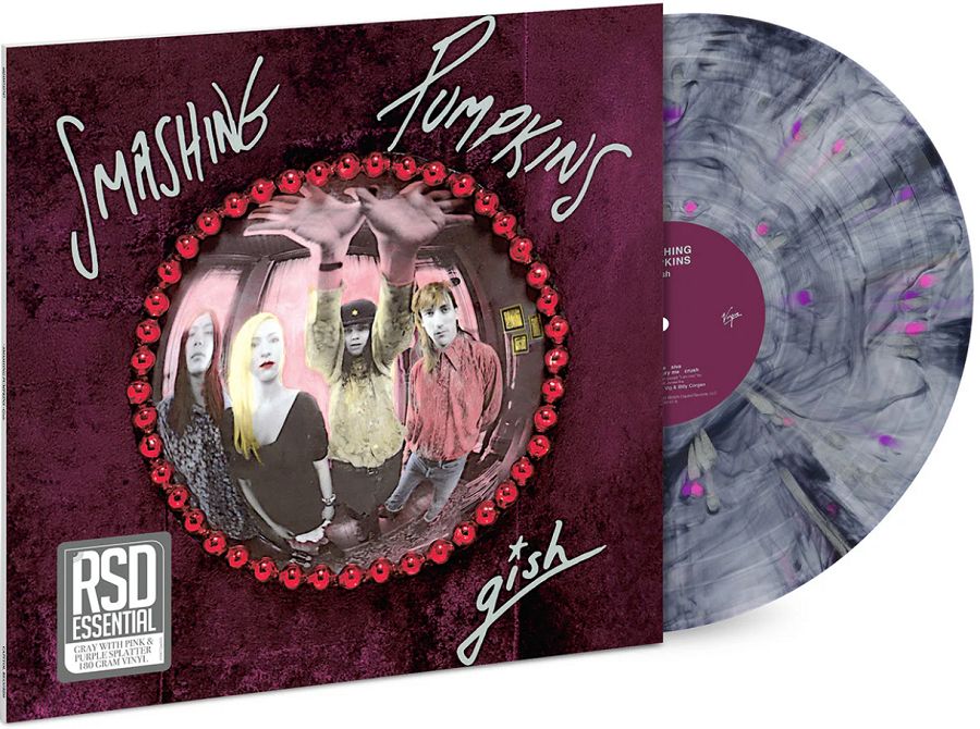 Smashing Pumpkins - Gish [LP] gray with pink and purple splatter colored vinyl, indie-retail exclusive *PRE-ORDER