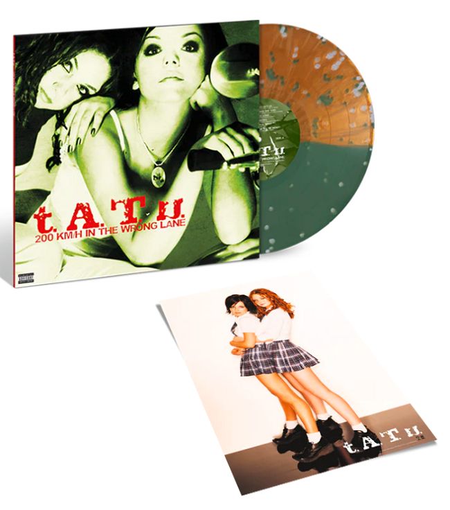 t.A.T.u. - 200 km/h In The Wrong Lane [LP] green/gold nugget split colored vinyl