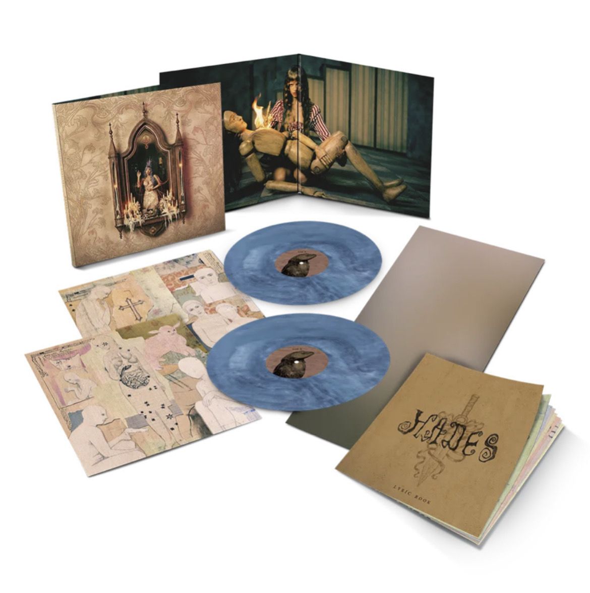 Melanie Martinez - Hades [2LP] aura blue colored vinyl + booklet + poster, indie-retail exclusive *PRE-ORDER