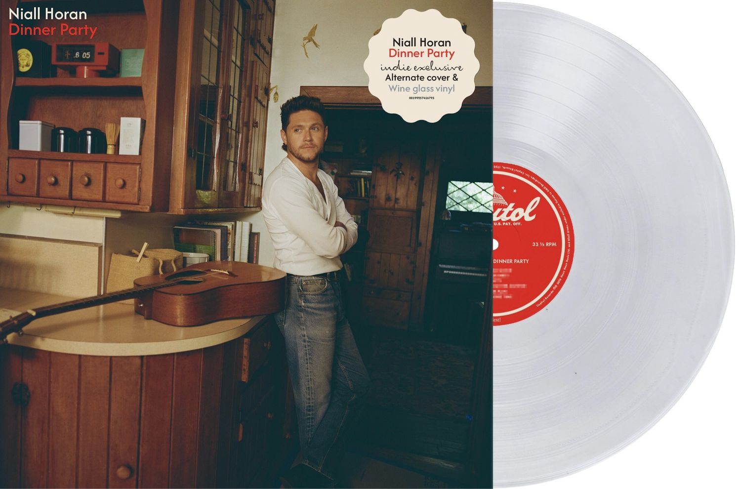 Niall Horan - Dinner Party [LP] wine glass colored vinyl, indie-retail exclusive *PRE-ORDER