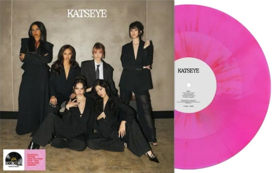 Katseye - Touch / Gabriela - Tour Arrangements &amp; Acapella Versions [12"] RSD exclusive pink and red splatter colored vinyl