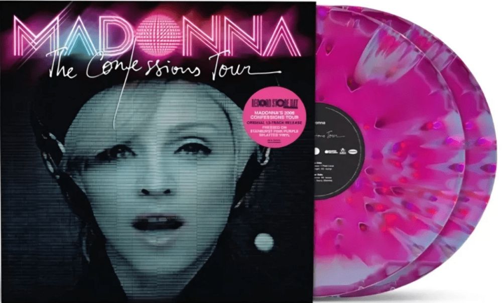 Madonna - The Confessions Tour - Live From London [2LP] RSD exclusive starburst pink and purple splatter colored vinyl