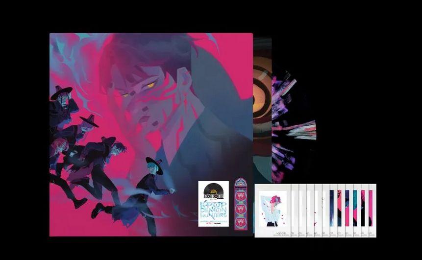 Various Artists - KPop Demon Hunters OST [LP] RSD exclusive Saja Boys Edition special effect vinyl