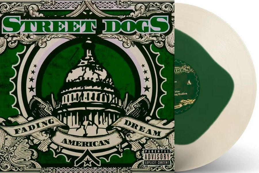 Street Dogs - Fading American Dream [LP] limited beige cream blob colored vinyl, anniversary edition