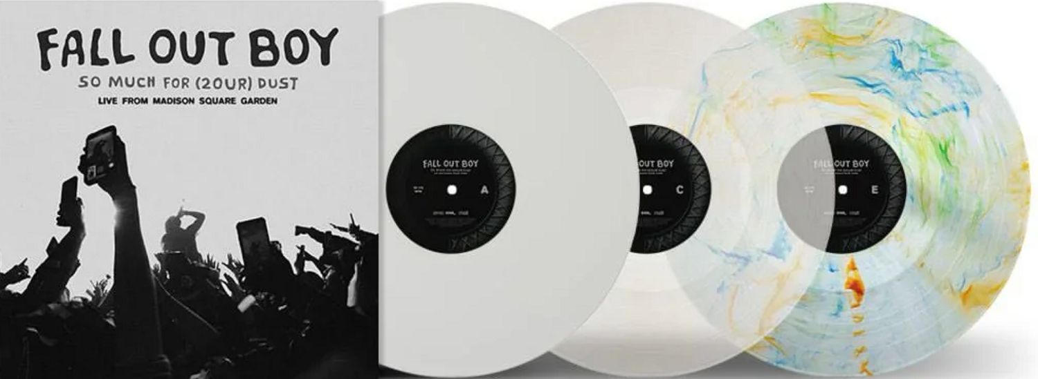 Fall Out Boy - So Much For (2our) Dust: Live At Madison Square Garden [3LP] RSD exclusive white/glitter/season colored vinyl