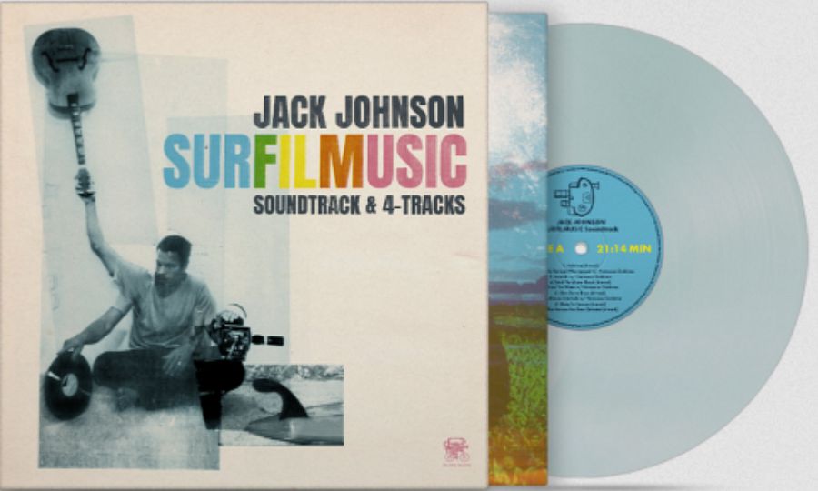 Jack Johnson - Surfilmusic [2LP] soda pop blue bottle colored vinyl, indie-retail exclusive *PRE-ORDER