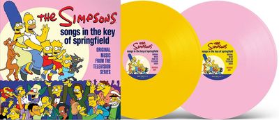 Simpsons, The - Songs in the Key of Springfield  [2LP] yellow and pink colored vinyl