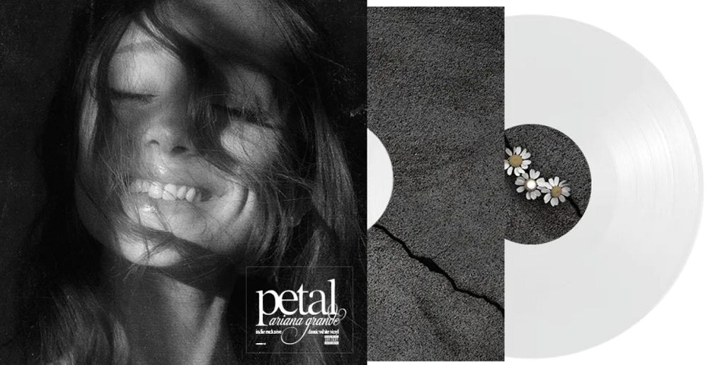 Ariana Grande - Petal [LP] white vinyl, indie-retail exclusive *PRE-ORDER
