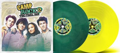 Various Artists - Camp Rock 2: The Final Jam OST [2LP] forest pine green &amp; sunburst yellow colored vinyl *PRE-ORDER