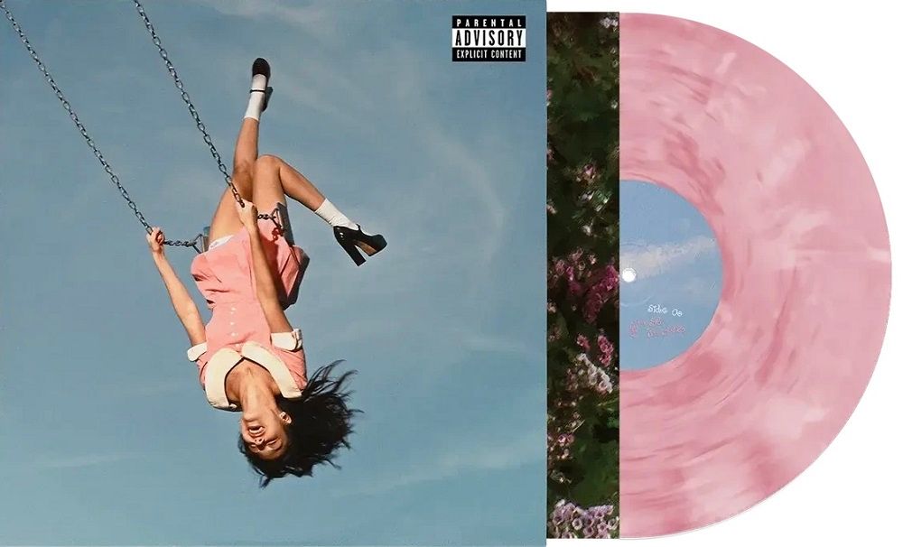 Olivia Rodrigo - You Seem Pretty Sad For A Girl So In Love [LP] exclusive "Feminine Intuition" lenticular cover pink marble colored vinyl
