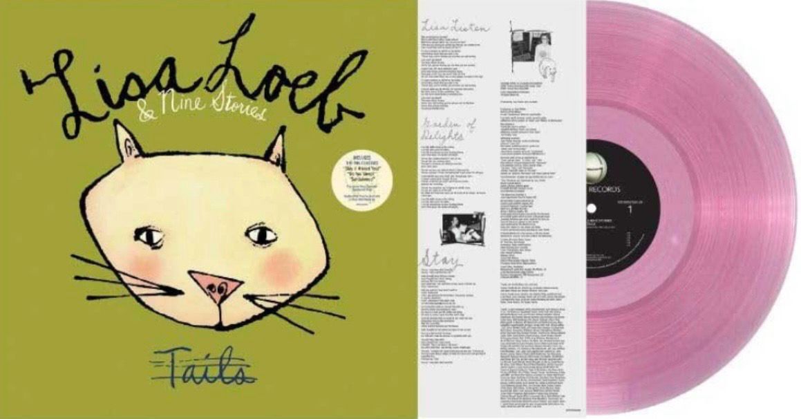 Lisa Loeb &amp; Nine Stories - Tails [LP] neon flamingo colored vinyl
