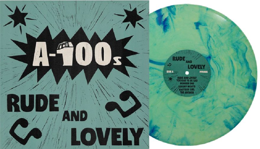 A-100s - Rude And Lovely [LP] exclusive martian marble colored vinyl