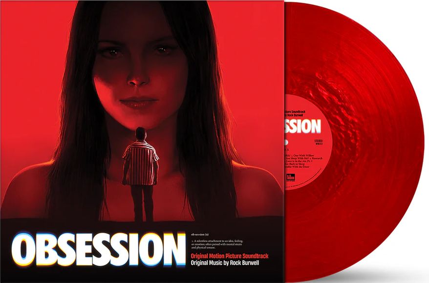 Rock Burwell - Obsession OST [LP] pearlescent red colored vinyl *PRE-ORDER